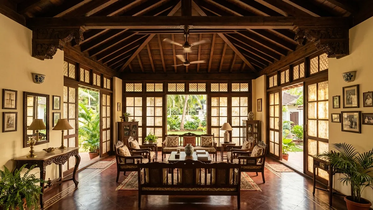 Portuguese Villa Wood Restoration in Goa