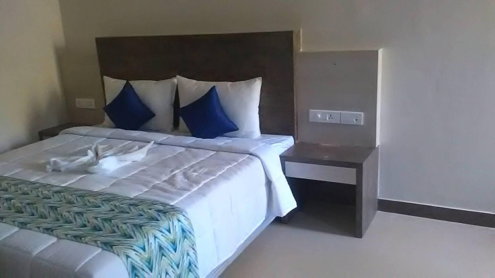 Modern Wooden Double Bed — Furniture