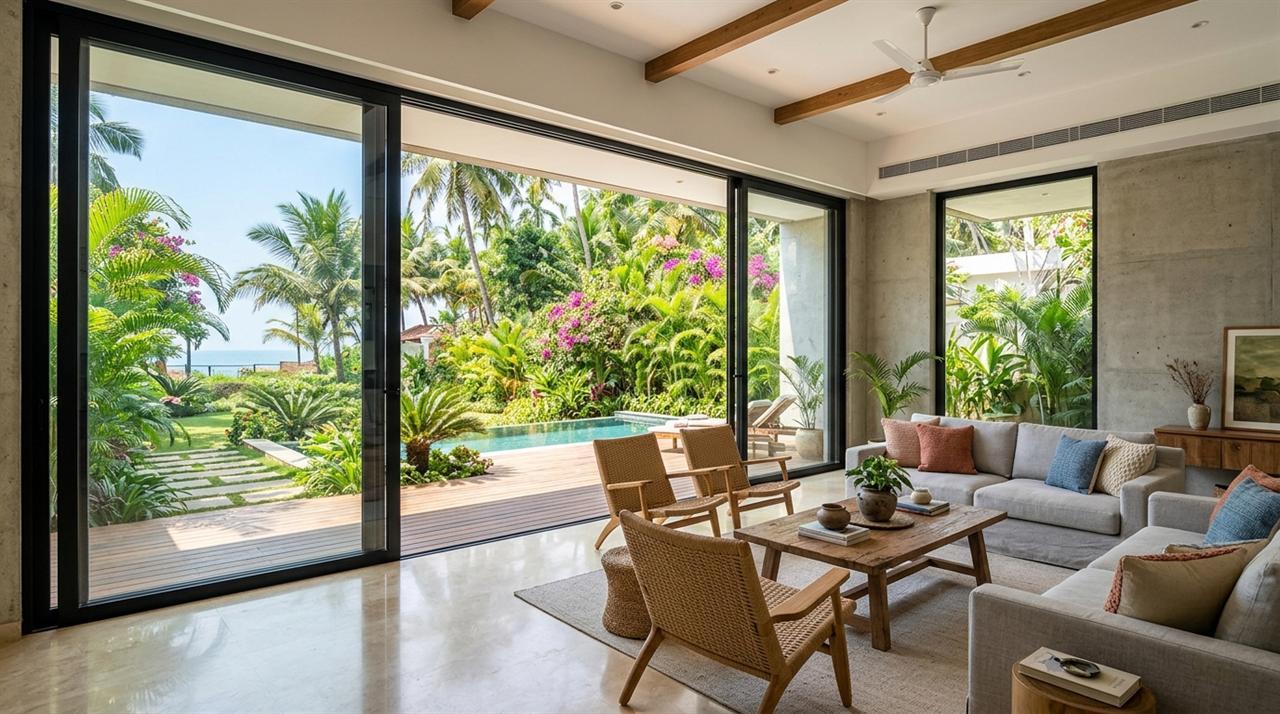 Aluminium Sliding Windows vs. Wooden Windows: Which is Better for Goa Homes?