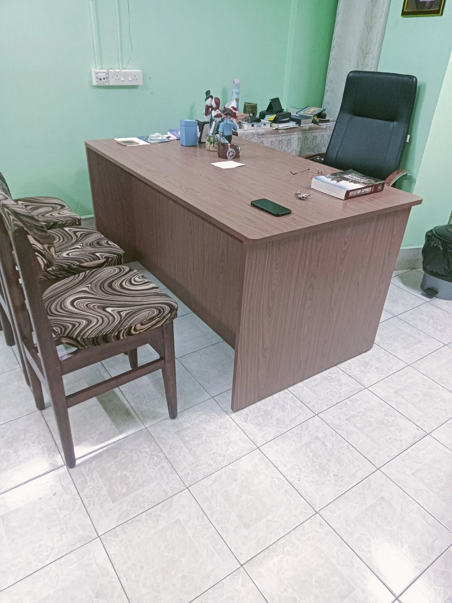 Custom Office Desk & Chairs — Office