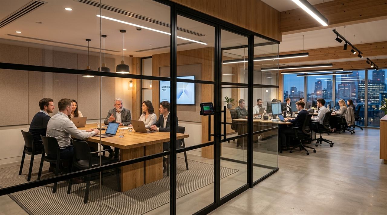 Glass Partition Designs for Modern Offices & Homes in South Goa